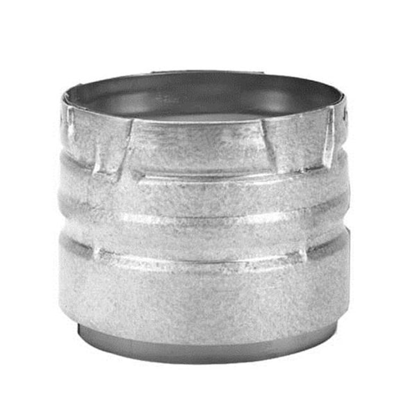 Dura-Vent 3PVP-AD PelletVent Pro 3" Pellet Chimney Stainless Steel Appliance Adapter 3PVP-AD - main